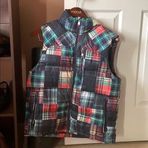 Mens Polo Ralph Lauren patchwork puffer vest